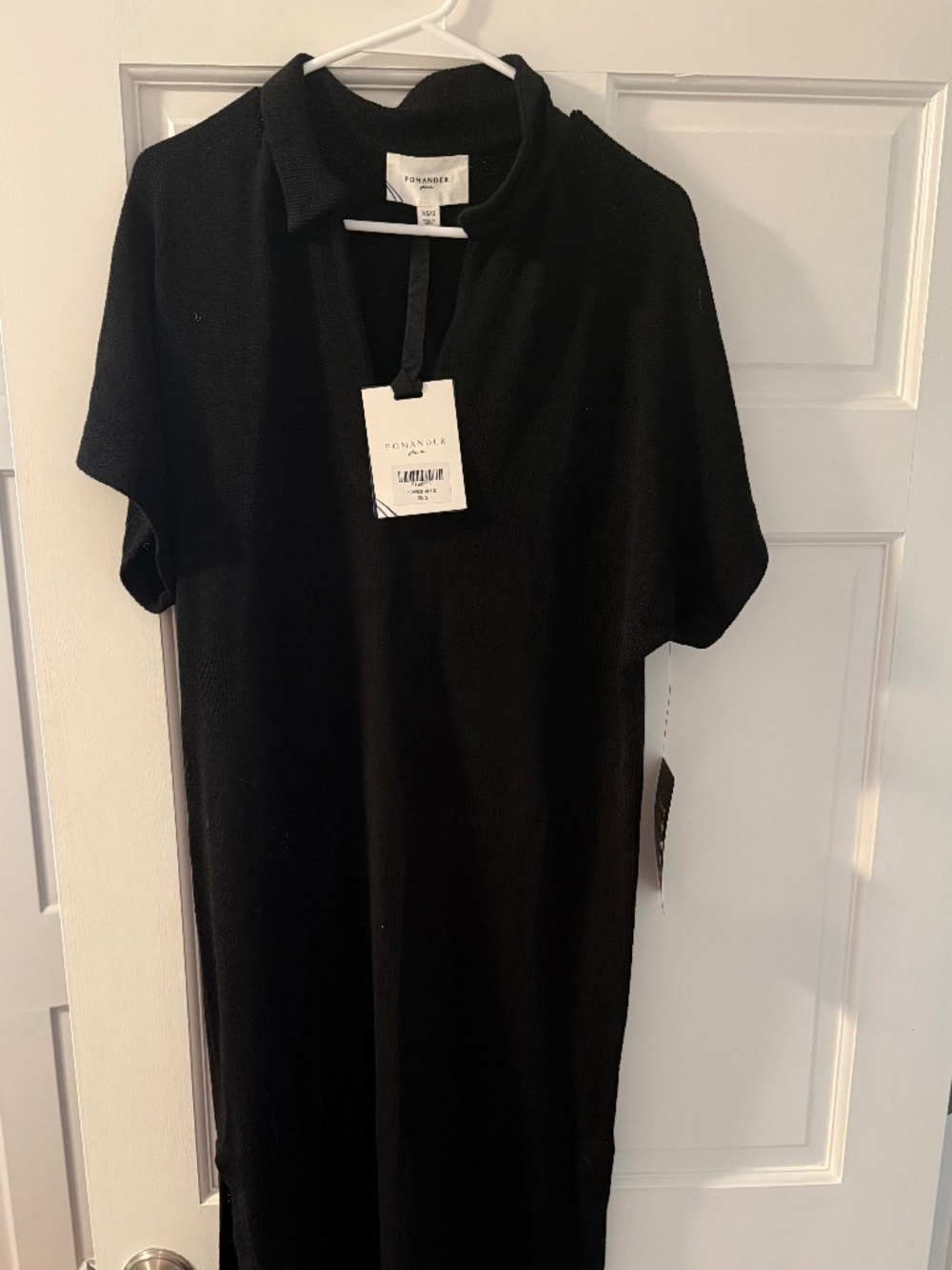 Black Pomander Place Midi dress